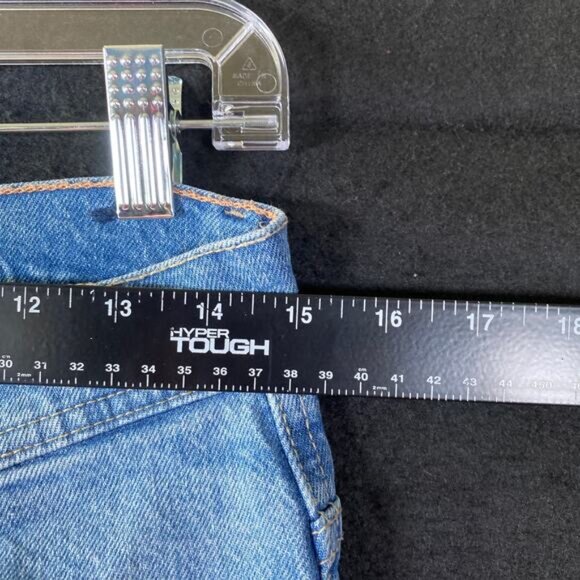 We The Free Womens Jeans Blue Denim Piper Crop Wide Leg Stretch 27 - Picture 7 of 12